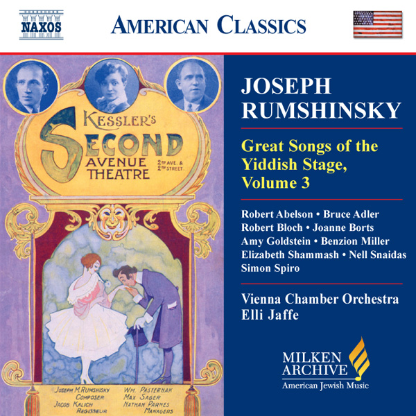 Great Songs of the Yiddish Stage, Volume 3