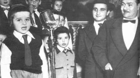 Cantors Benzion Miller and Moushe Koussevitzky