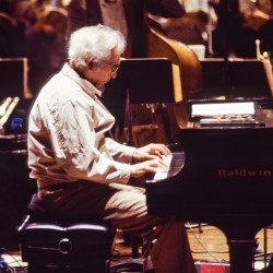 Dave Brubeck with Bassist Michael Moore