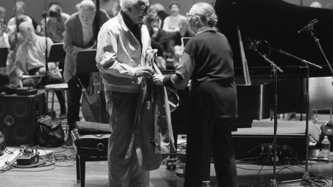Dave Brubeck with wife Iola