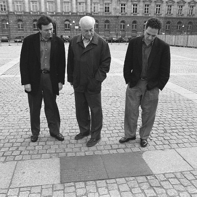 Gerard Schwarz, Henri Lazarof & David Krakauer