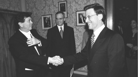 Gerard Schwarz, Richard Sandler & Lowell Milken