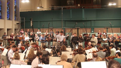 Gerard Schwarz and members of the Rundfunk-Sinfonieorchester Berlin