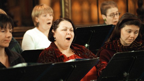 Members of the BBC Singers