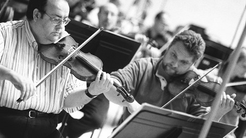 Members of the Barcelona Symphony