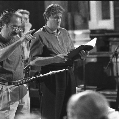 Neil Levin and Cantor Aaron Bensoussan