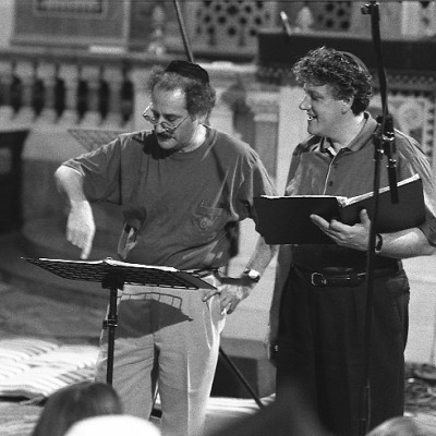 Neil Levin and Cantor Aaron Bensoussan