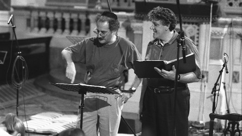 Neil Levin and Cantor Aaron Bensoussan