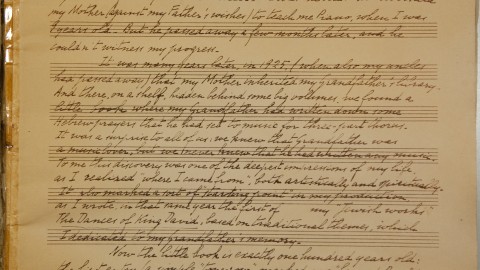 "Prayers My Grandfather Wrote": Forward