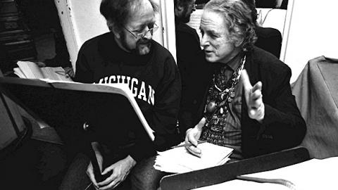 David Amram with Theodore Morrison