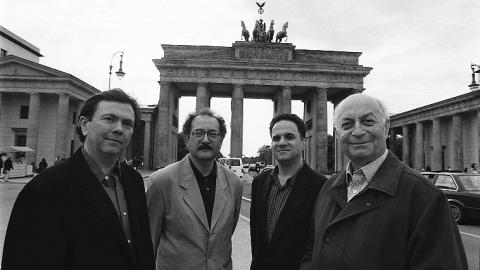 Gerard Schwarz, Neil Levin, David Krakauer & Henri Lazarof