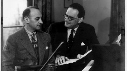 Joseph Achron & Otto Klemperer