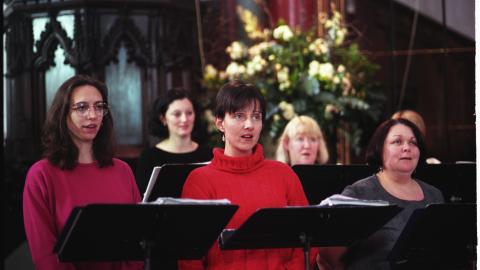Members of the BBC Singers