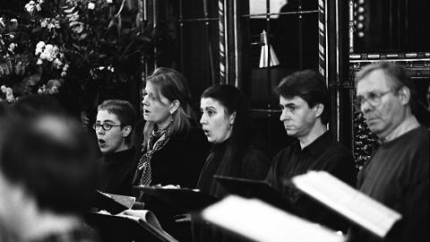 Members of the BBC Singers