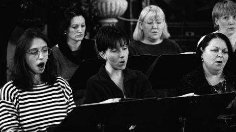 Members of the BBC Singers