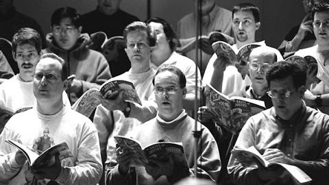 Members of the Baltimore Choral Arts Society