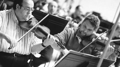 Members of the Barcelona Symphony