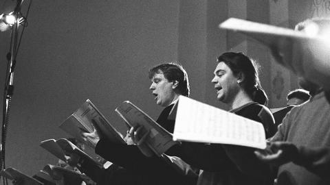 Members of the Ernst Senff Choir