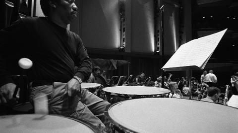 Members of the Seattle Symphony orchestra