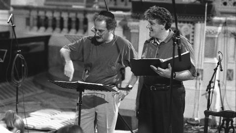 Neil Levin and Cantor Aaron Bensoussan