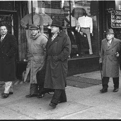Cantor Moshe Ganchoff, Nathan Lam, Danny Gildar, Jack Mendelson and Neil Levin