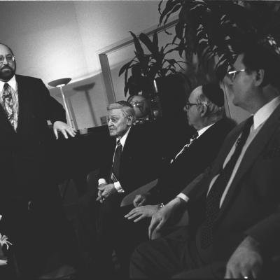 Cantors Alberto Mizrahi, Moshe Ganchoff, Danny Gildar and Jack Mendelson.