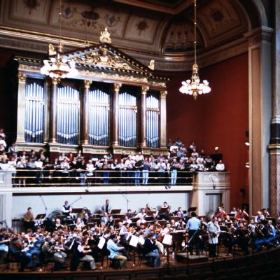 Gerard Schwarz, Carol Meyer, Elizabeth Shammash, Richard Clement, Ted Christopher & the Czech Philharmonic Orchestra