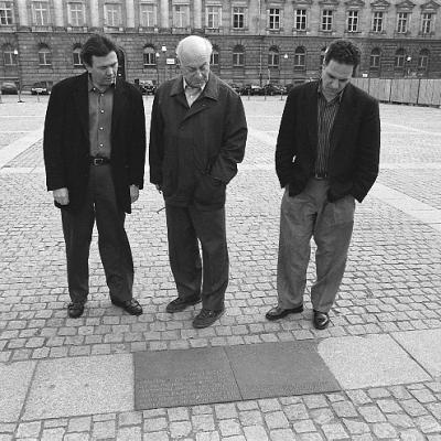 Gerard Schwarz, Henri Lazarof & David Krakauer