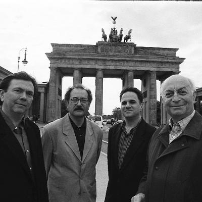 Gerard Schwarz, Neil Levin, David Krakauer & Henri Lazarof