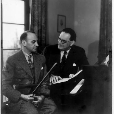 Joseph Achron & Otto Klemperer