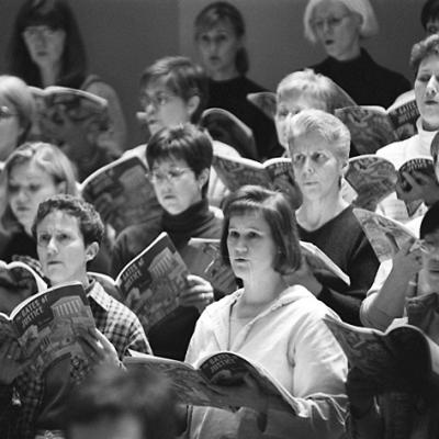 Members of the Baltimore Choral Arts Society