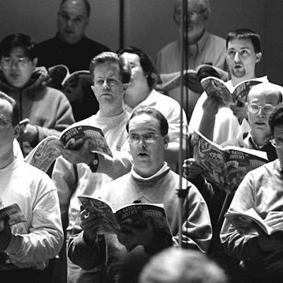 Members of the Baltimore Choral Arts Society