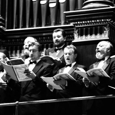 Members of the Prague Philharmonic Chorus