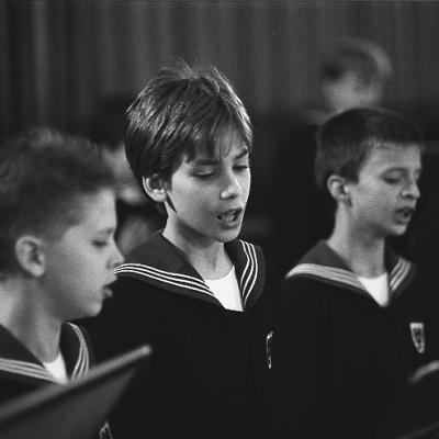 Members of the Vienna Boys Choir