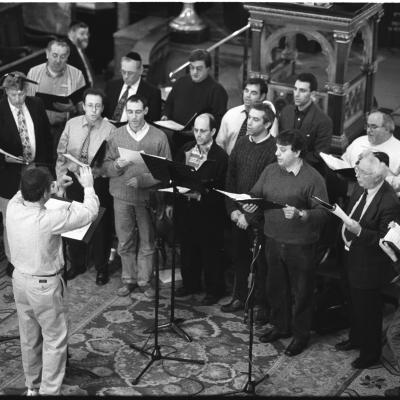 Neil Levin and the London Synagogue Singers.