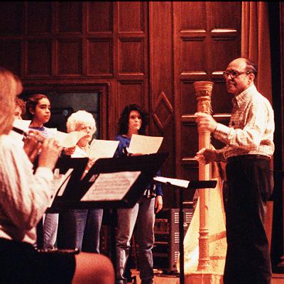 Samuel Adler and the Rochester Singers