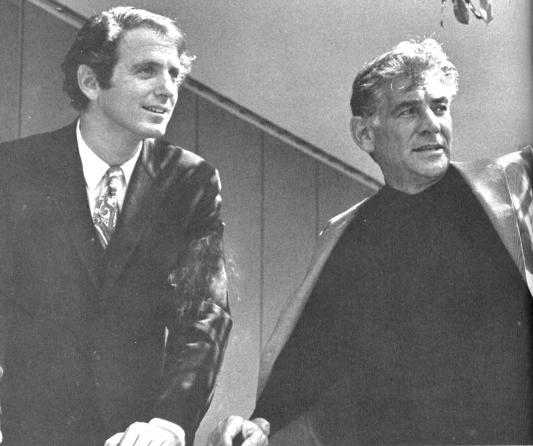 David Amram and Leonard Bernstein