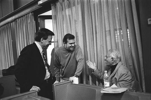 Founder Lowell Milken, Robert Brubaker, and Herman Berlinski
