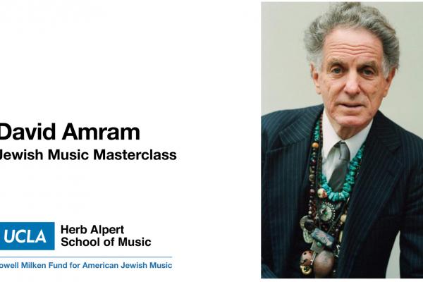Jewish Music Masterclass: David Amram