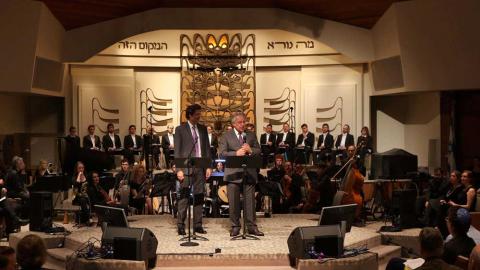 Cantor Phil Baron and Paul Dorman